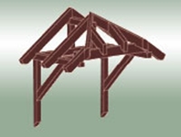 Krüppelwalmvordach Krüppelwalmvordach